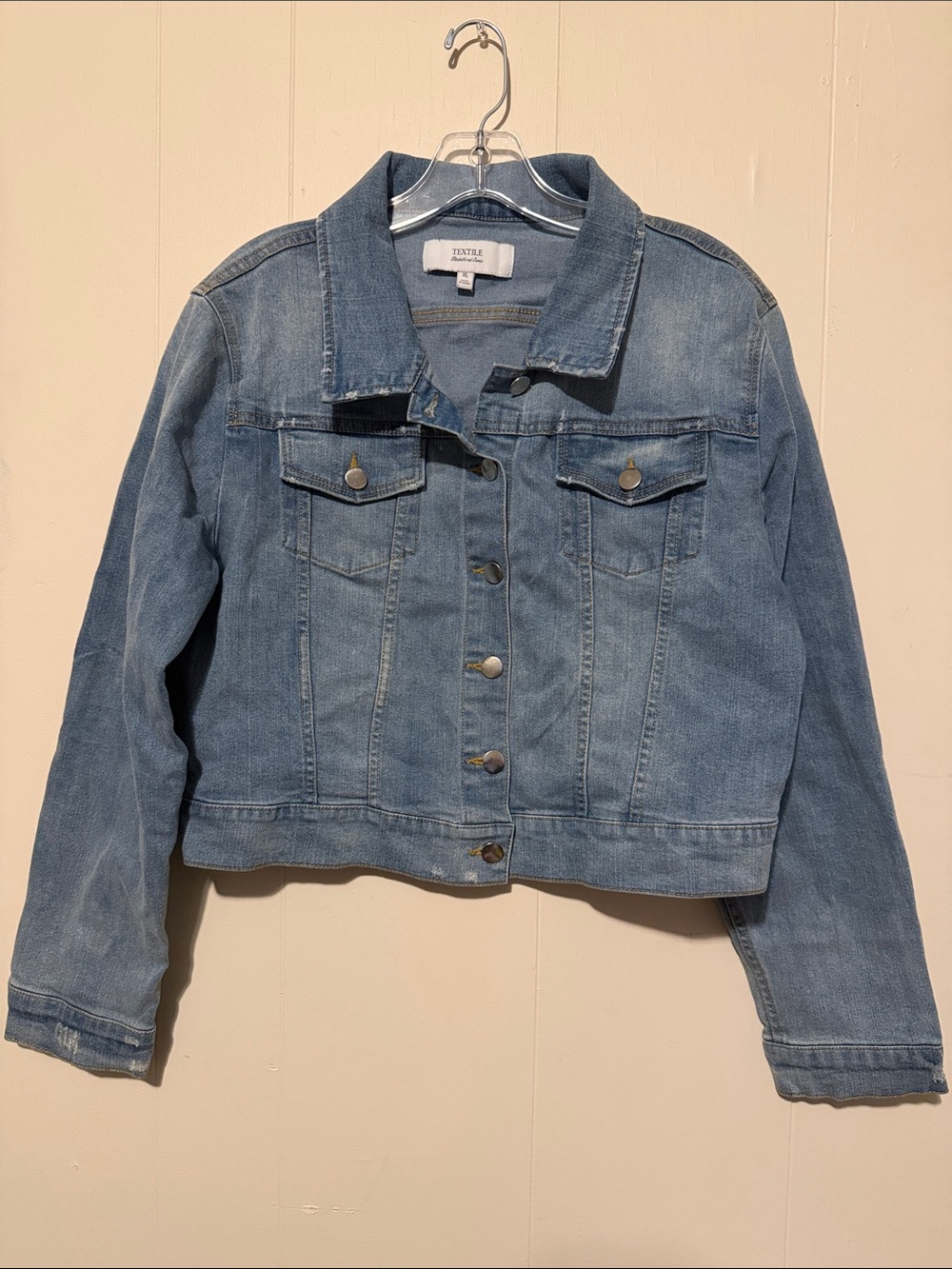 Light Blue Denim Jacket - Classic Women's Jean Jacket